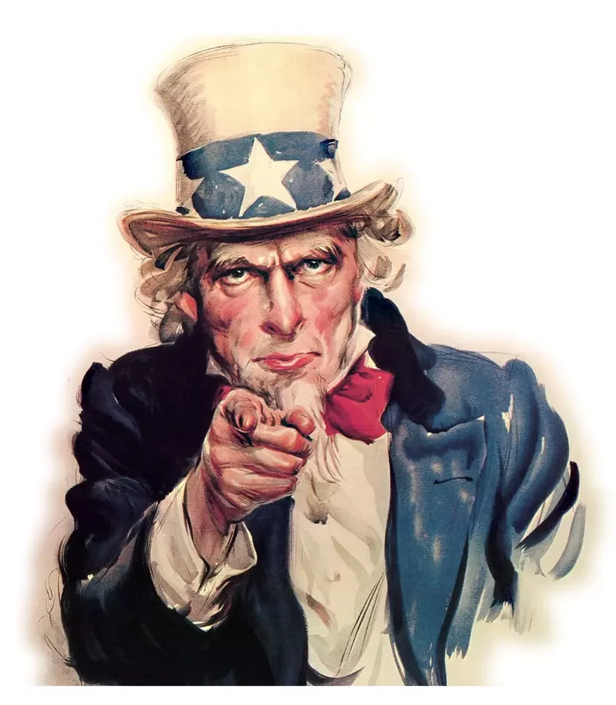 Uncle Sam pointing